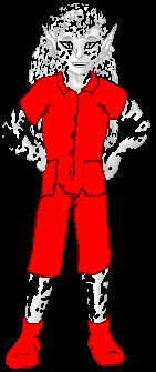 Red jumpsuit